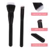 FOMIYES 2pcs Double-layer Fiber Makeup Brush Flat- Blush and Highlight Brushes for Natural Powder Application for Professional and Everyday Use view 3