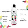 My Curly Way Leave In Conditioner for Curly Hair, Packed with Fruit and Flower Extracts - 10 Oz. Curl On Light Moisturizer Cream for Curls, Waves and Coils 100% Vegan! view 4