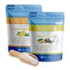 2 Pack Foot Soak Salts Bundle for DIY Foot Spa with Bamboo Scoop (2 lbs Each 4 lbs Total) for Discomfort and Dry Skin Made in USA with BPA Free Easy Lock Pouch view 1