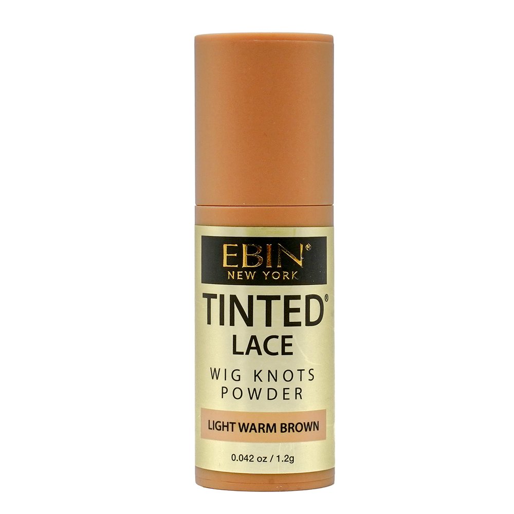 EBIN NEW YORK Tinted Lace Powder - Light Warm Brown, 1.2g | Long Lasting Formula Blends Seamlessly with Your Skin Tone
