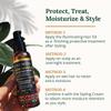 Loba Mane Illuminating Hair Oil for Curly Frizzy Hair - Hair Serum for Dry Damaged Thick Curly Hair - Infused with Buriti, Tucuma, and Argan Oil for Deep Hydration - Vegan, Natural & Organic (2oz) view 3