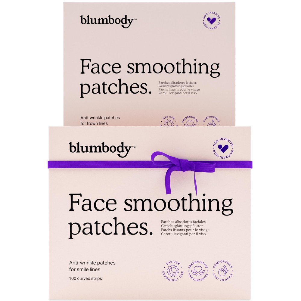 BLUMBODY Face Wrinkle Patch Forehead and Smile Lines Bundle