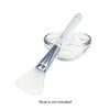 Facial Mask Brush - APPEARUS Silicone Face Mask Hairless Applicator Brush (1 Curved &1 Fan (2 PCS)) view 3