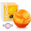 Kate Bissett Lemon Drop Bath Bomb with Jewelry Inside (Surprise Jewelry Valued at $25 to $5,000) Made in USA, Perfect for Bubble Spa Bath. Handmade | Ring Size 06 view 1