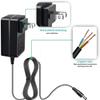 Replacement Sharper Image Massage Gun Charger AC DC Adapter Compatible with Sharper Image 1011666 1013002 1012667 1013983 1013985 Massage Gun Power Cord Supply Battery Charger view 3