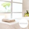 FOMIYES White Bedspread Massage Table Cover Sheet SPA with Face Breath Hole for SPA Tattoo Massage Table Hotels White 220x117cm. White Fitted Sheet view 2