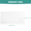 FOMIYES White Bedspread Massage Table Cover Sheet SPA with Face Breath Hole for SPA Tattoo Massage Table Hotels White 220x117cm. White Fitted Sheet view 3
