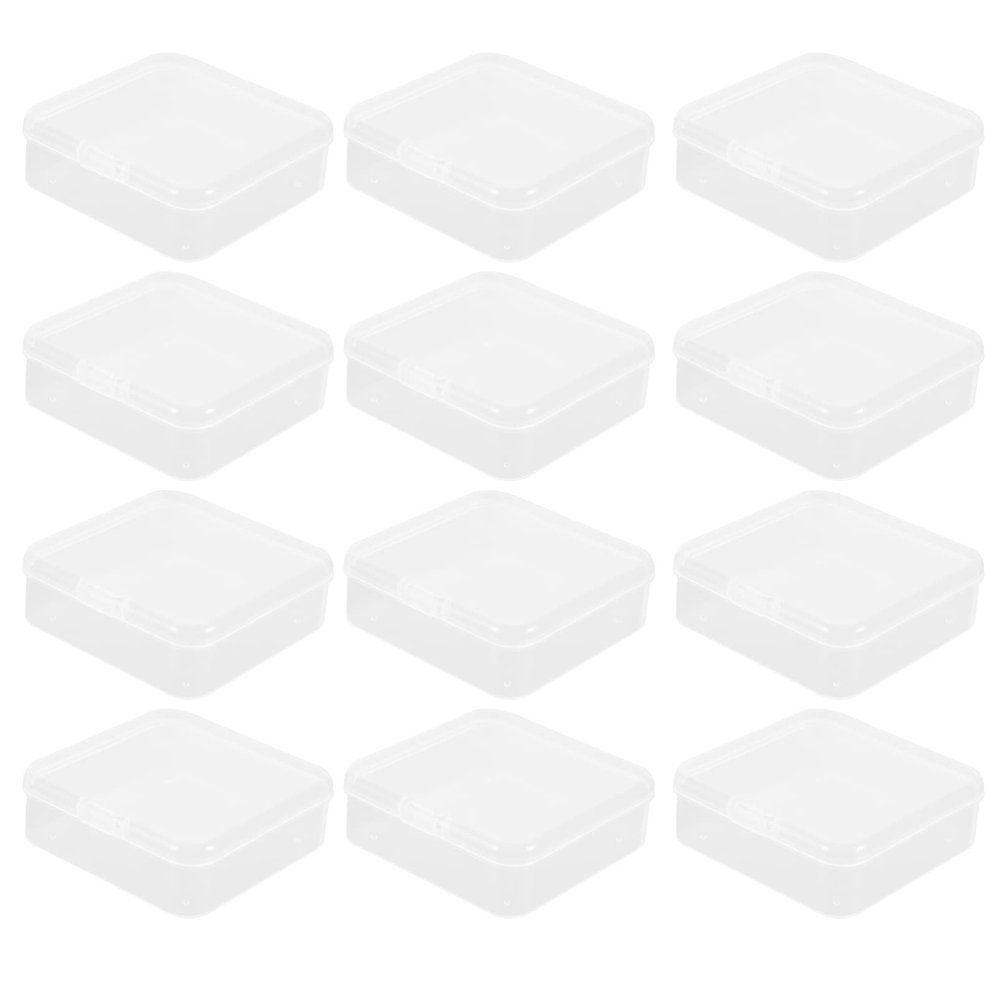 FOMIYES 32pcs Fake Nails Display Box Nail Pieces Organizer for Showcase Smooth for Salons and Home Use