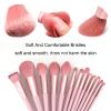Koccido Makeup Brushes 22 Pcs Makeup Kit,Foundation Brush Eyeshadow Brush Make up Brushes Set (Pink, 22 Piece Set) view 2