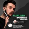 3PCS Tomb45 Precision Barber Pencil, Hairline Beard Trace Guide, Razor Trace with Sharpener view 4