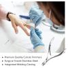 Chumia 20 Pcs Cuticle Trimmer Stainless Steel Cuticle Nippers, Nail Edge Cutter Clippers Dead Skin Trimmer Pointed Pedicure Manicure Nipper Remover Care Tools Bulk for Fingernails Toenails(Silver) view 4