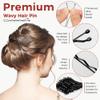 300 Pcs Bobby Pins Black, Hair Pins for Women Girls and Kids, Invisible Wave Hair clips Bulk with Storage box, Pain-Free Hairpins2 Inch Black view 3
