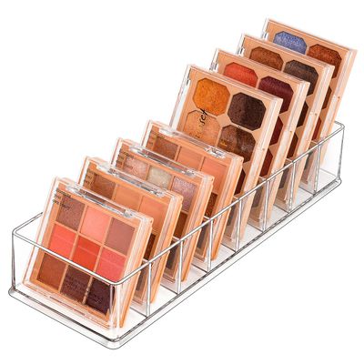 JessLab Acrylic Organizers, Bathroom Organizer for Drawer, Cosmetic Display Cases for Vanity, Countertop, Desk, Kitchen, and Makeup Storage, 8-Section
