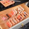 JessLab Acrylic Organizers, Bathroom Organizer for Drawer, Cosmetic Display Cases for Vanity, Countertop, Desk, Kitchen, and Makeup Storage, 8-Section view 4