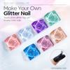 modelones Glitter Gel Top Coat with Mini Nail Lamp view 2