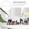 Zerodeko Acrylic Makeup Organizer Compartments Cosmetic Storage Holder for Bathroom Vanity and Countertop and Easy to Clean Display Case for Jewelry and Toiletries view 3