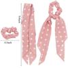 FZBNSRKO 10 Pack Scrunchies Scarf for Hair,Printed Flower Long Headband Ponytail Holders Floral Scarf Scrunchy Head Tie for Women and Girls(Random Color) view 3