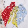 FZBNSRKO 10 Pack Scrunchies Scarf for Hair,Printed Flower Long Headband Ponytail Holders Floral Scarf Scrunchy Head Tie for Women and Girls(Random Color) view 4