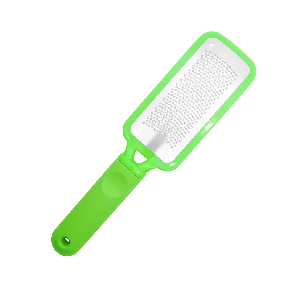 Professional Foot Files Callus Remover,Foot Scrubber for Dead Skin,Stainless Steel Foot Rasp-Green1 Pack