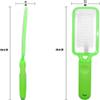 Professional Foot Files Callus Remover,Foot Scrubber for Dead Skin,Stainless Steel Foot Rasp-Green1 Pack view 2