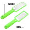 Professional Foot Files Callus Remover,Foot Scrubber for Dead Skin,Stainless Steel Foot Rasp-Green1 Pack view 4