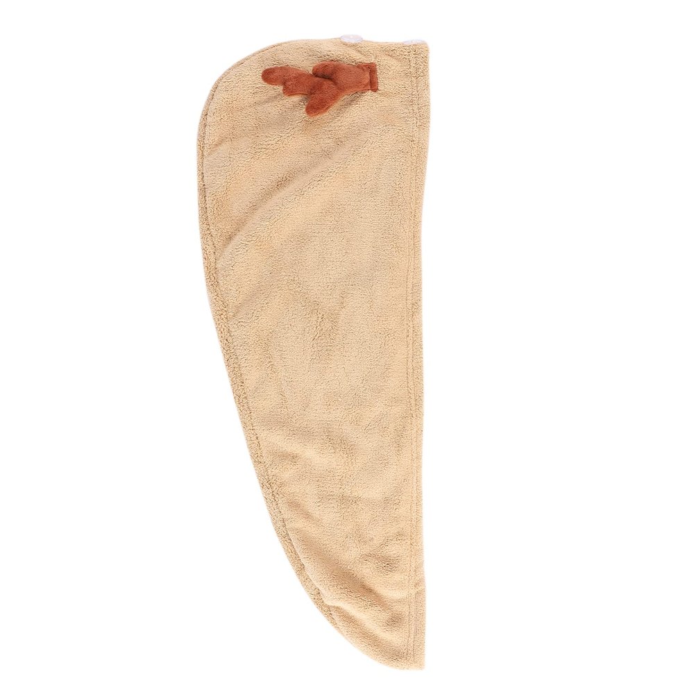 FOMIYES Antler Shower Hair Drying Cap Quick-Dry Coral Fleece Hair Wrap for Women Ultra-Absorbent Microfiber Towel Comfortable Durable