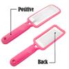 Professional Foot Files Callus Remover,Foot Scrubber for Dead Skin,Stainless Steel Foot Rasp-Pink1 Pack view 4