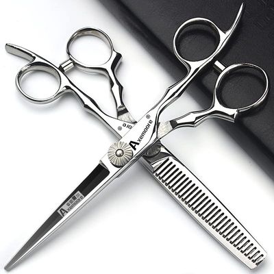 6 inch professional hairdressing scissors set, hairdresser/home hair thinning tool, stainless steel scissors set