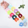 YL Mainland 15PCS LED Hair Scrunchies, Light Up Hair Bands for Women with Luxury Jewelry Bag, Glow Hair Ties for Girls, Multi Color Chiffon, 3 Light Modes, Fun Gift Party Favors view 3