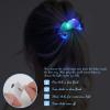 YL Mainland 15PCS LED Hair Scrunchies, Light Up Hair Bands for Women with Luxury Jewelry Bag, Glow Hair Ties for Girls, Multi Color Chiffon, 3 Light Modes, Fun Gift Party Favors view 4