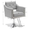 BarberPub Salon Chair for Hair Stylist Hydraulic Barber Styling Chair, Beauty Spa Equipment 8813 (6" Seat Height Adjustment) (Grey) view 2
