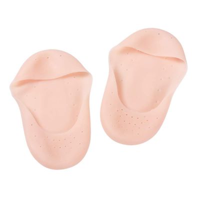 Silicone Socks Full Length for Foot and Heel 2 Pairs (Medium - 8.5cm (3.36 inches)*19.3cm (7.59 inches))