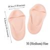 Silicone Socks Full Length for Foot and Heel 2 Pairs (Medium - 8.5cm (3.36 inches)*19.3cm (7.59 inches)) view 3