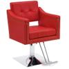 BarberPub Salon Chair for Hair Stylist Hydraulic Barber Styling Chair, Beauty Spa Equipment 8813 (6" Seat Height Adjustment) (Red) view 1