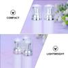Kichvoe 5pcs Foaming Dispenser Bottles for Travel Compact Makeup Pump Bottles for Shampoo Conditioner Lotion Leak Design for Home Hotel Use view 2