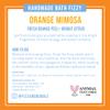 Fizz and Bubble, Handmade Bath Fizzies, 6.5oz (1-Pack) - Scented Bath Bomb, Moisturizing for Dry Skin, Soothing, Relaxing, Handmade Gift Ideas for Her (Orange Mimosa) view 4
