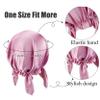 Alidamo Mulberry Silk Sleep Cap for Women Hair Care Bonnet Night Cap Natural Soft with Elastic Silver view 3