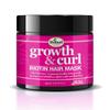 Difeel Growth and Curl Biotin Hair Mask 12 oz. - Hair Mask for Curly Hair Growth view 1