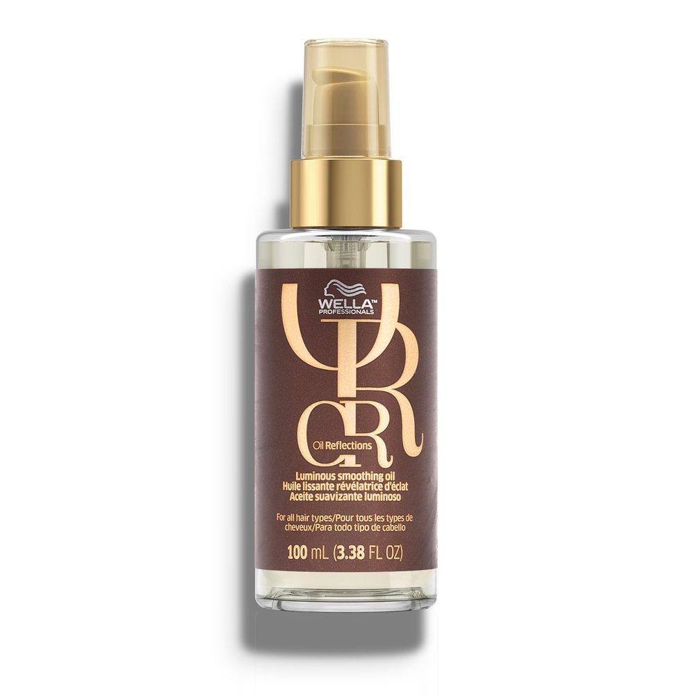 Wella Professionals Oil Reflections Luminous Smoothing Hair Oil | Adds Smoothness & Shine for All Hair Types | With Macadamia Seed & Avocado Oils | 3.38 Fl Oz