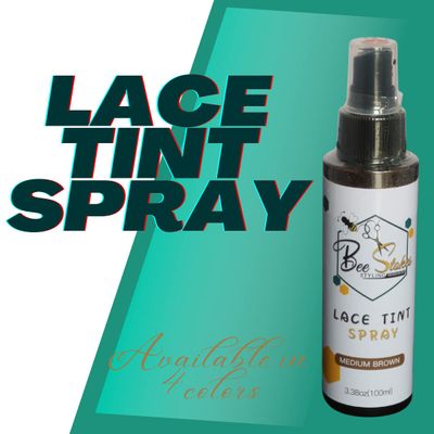 Bee Stokes Styling Lace tint spray for wigs (medium brown)