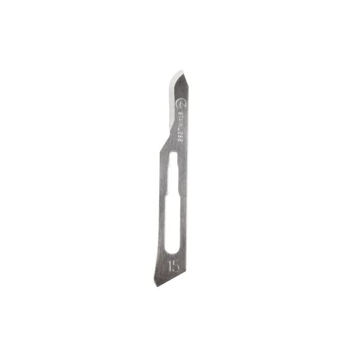 Dynarex 4135 Medi-Cut Blade, 15, Sterile & Disposable, Pack of 100