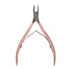 Cuticle Nipper,ANGGREK Cuticle Nipper Toenails Nipper Toenails Clipper with Storage Bag Long Handle Toenail Nail for Ingrown Nail (Rose Gold) view 1