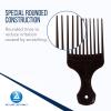 Dynarex Fine Toothed Hair Pick - Plastic Hair Pick with Fine & Extra Fine Teeth - Grooming Accessories for Straightening, Styling, Parting & Detangling - 1 Case of 288 Hair Picks view 3