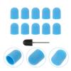 FOMIYES 50pcs Sanding Caps for Nail Drill Abrasion-resistant Remover Caps for Dead Skin and Calluses Reusable Nail Art Tools Kit Grinding Suitable for Home and Salon Use view 4