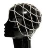 2Chique Boutique Women's Mesh Round Rhinestone Head Chain Hairpiece Hair Accessories (Gold) view 3
