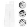 Acrylic Pen Display Stand Eyeliner Organizer Brush Holders Stand 48- Holes Storage Rack Beaded Pen Holder For Display view 4