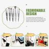 Zerodeko Acrylic Makeup Brush and Pen Holder Slot Desk Organizer for Cosmetics Writing Instruments Manicure Tools Compact Design for Easy Access and Space-saving Storage view 3