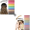 AURORA PIN GPS1 Barrettes for Girls, SN1 Plastic Hair Clips for Women view 1
