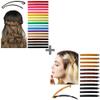 AURORA PIN GPS1 Barrettes for Girls, SN2 Plastic Hair Clips for Women view 1