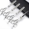 6 Inch Professional Hairdressing Scissors Set, Exquisite Dragon Umbrella Hairdresser/Home Trimming Thinning Scissors Large Set, Stainless Steel Multifunctional Hairdressing Set view 1